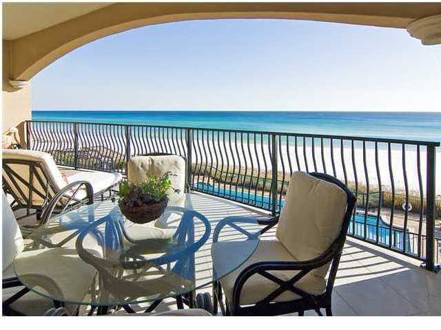 $88,407 2014 rental income! Beautiful panoramic views from this luxury beachfront condo. This unit has 4 BR (2K, 1Q, Bunks w/ trundle), 3BA is located on the second floor and has many upgrades such as gas fireplace, built-in bookcase, surround sound with sound equipment, tv's in all bedrooms and great room. In addition, upgrades include solid wood cabinetry, Viking appliances, granite counter tops, tumbled stone back splash, travertine floors on diagonal, crown molding, and more. New A/C, Icemaker and Tv's in 2012! The Gulf front master suite features direct access to the spacious terrace, elegant bath with jetted tub and separate glass enclosed shower. The unit is fully furnished and exquisitely decorated. There is a huge tiled terrace that is great for relaxing and enjoyi