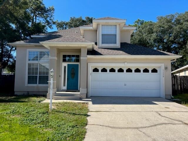 Beautiful Home, Conveniently Located in Northridge Creek on a quiet Cul-de-Sac. Location is between Hurlburt Field and Eglin AFB with an Easy Commute to Bases! Kitchen is larger than appears in photos. New fridge and microwave are on order. Large Great Room w/ gas fireplace, spacious dining area, open kitchen with Large Pantry and LVP Flooring. There is a half bath downstairs for Guests. Master Bedroom is spacious with a Treyed ceiling and Walk-In Closet. Master Bath has Double Vanities, Garden Tub and Separate Shower, Guest Bedrooms are nicely sized. Guest Bath has updated Vanity and LVP Flooring. Fenced back yard is larger than most in the neighborhood. 2-Car Garage and 2 more parking spaces in the driveway. Roof was new in 2019. Prefer no pets but will consider a small pet with