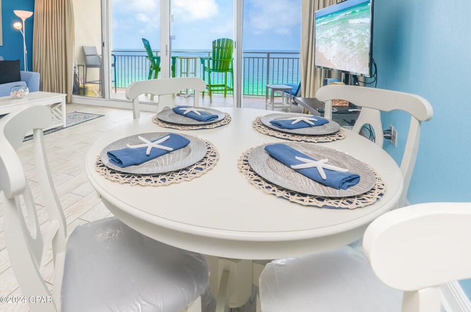 Welcome to Unit 1628 at Emerald Beach Resort, a stunning 1-bedroom, 2-bathroom condo offering 934 square feet of luxurious beachfront living in beautiful Panama City Beach, Florida. Perfectly situated on the 16th floor, this condo boasts breathtaking views of the Gulf of Mexico. Step inside to discover a spacious, open-concept living area designed with comfort in mind. Emerald Beach Resort offers top-tier amenities, including multiple pools, a hot tub, a fitness center, and direct beach access. Guests can also enjoy on-site dining, a tiki bar, and easy access to shopping, dining, and entertainment in Panama City Beach.