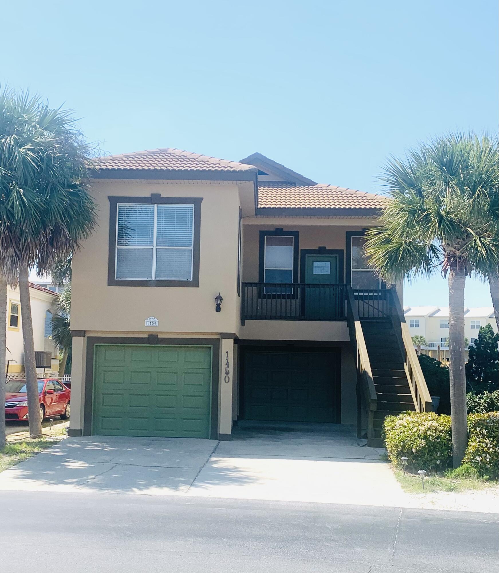 OPEN HOUSE SATURDAY 4/9/22 from 10am-1pm THIS IS A MUST SEE! Come enjoy PERFECT SUNSETS overlooking the Sound from your balcony. Grill out with family, friends, and guests in your screened-in back patio! This is the beach house you have been waiting for! This beautiful home sits in one of the most sought-after neighborhoods on Navarre Beach, Village at Navarre. It is ideally located just steps away from the warm waters of the Sound and is a short walk to restaurants, shops, and the sugary-white sand of the Gulf of Mexico. The home has a spacious homey feel with vaulted ceilings and large bedrooms that all have the size to be converted into bunk rooms. It includes a massive 3 car garage that could be visioned as a game room/entertainment area. When you get back from the beach or the sparkling community pool, rinse off with one of the two outdoor showers. If it is to call your own, or to generate huge income as an investor, here it is! Come see it today!