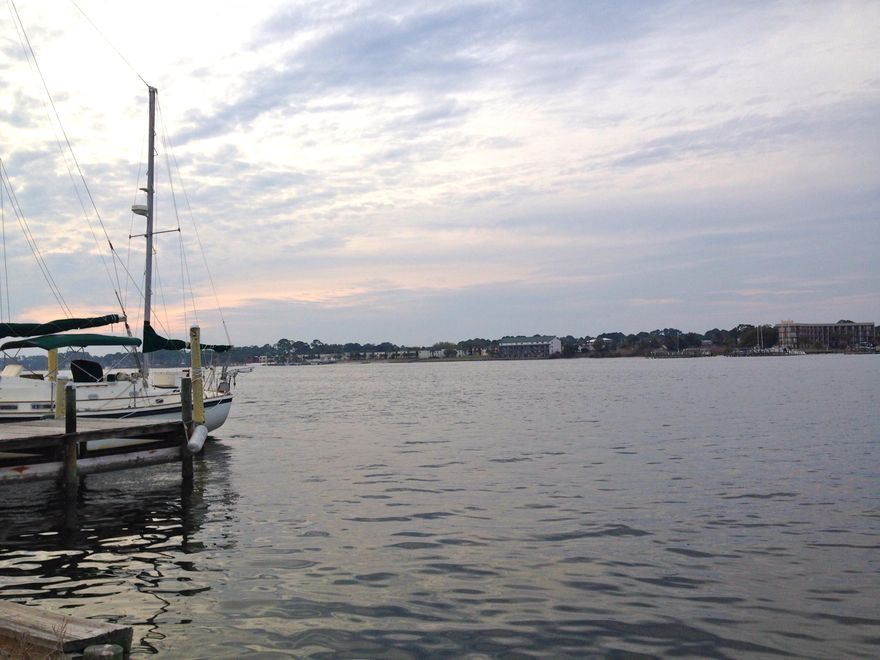 WATERFRONT homesite nestled on Okaloosa Island! Enjoy deepwater for your boat on Santa Rosa Sound and also close walking distance to the World's most beautiful beaches just a few blocks away!! This waterfront lot boasts approximately 90 feet of frontage which allows for an array of floor plans with master bedroom, kitchen, and living room all being ground floor and facing the water for optimum views. No homeowners' association and no required build out period. Very few waterfront homesites on Okaloosa Island remain. Make 813 Tarpon Drive your island address today! Seller financing available!