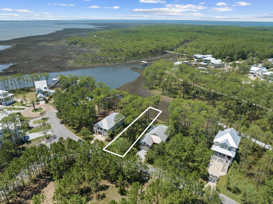 An exceptional opportunity awaits with this .26-acre lot, perfectly positioned along the scenic Hogtown Bayou in the coveted community of Cessna Landing. Here, breathtaking water views stretch before you, offering an unmatched front-row seat to unforgettable sunsets over the bayou.This property's beauty is enhanced by the pristine protected wetlands that border the lot, ensuring lasting privacy and a serene natural backdrop. With no future development encroaching on your homesite, you can enjoy the rare peace of knowing your view and tranquility will always remain untouched. Cessna Landing is more than just a neighborhood. This private, gated community offers amenities designed for both relaxation and recreation, including a sparkling community pool with sundeck and a community dock that provides easy access to water adventures.

Imagine designing a home that fully embraces its surroundings. Wake each morning to the gentle sounds of the bayou and end each day with painted skies at sunset. Whether entertaining or simply savoring the quiet, this homesite provides the canvas for your dream retreat.

Cessna Landing combines the best of privacy, natural beauty, and community. It is a place where you can slow down, connect, and create memories for a lifetime.

Don't miss the chance to own more than just land, but a slice of paradise on Florida's Emerald Coast.