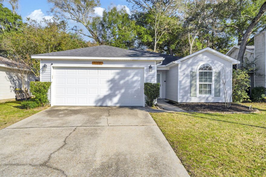 You won't want to miss this beautifully updated 3-bedroom, 2-bath home in the heart of Fort Walton Beach! Featuring a roof and HVAC both replaced in 2017, this home offers peace of mind along with modern updates throughout. Located in a quiet, centrally located neighborhood, the property is less than 4 miles to Hurlburt Field, approximately 8 miles to Eglin AFB, and just 7 miles to the beach. The open floor plan includes a spacious living area with wood flooring and high ceilings, creating a bright and inviting atmosphere. The kitchen has been updated with painted cabinets, updated hardware, epoxy countertops, stainless steel appliances, an updated faucet with cup rinser, and a tile backsplash. Enjoy outdoor living in the private screened-in patio, perfect for entertaining, along with a fire pit area in the backyard. Additional features include a 2-car garage with a 240V outlet, ideal for electric vehicles or power tools. Fresh interior paint, laminate flooring, and fresh exterior mulch complete this move-in-ready home. Convenient location, thoughtful upgrades, and major systems already replaced make this one must-see.