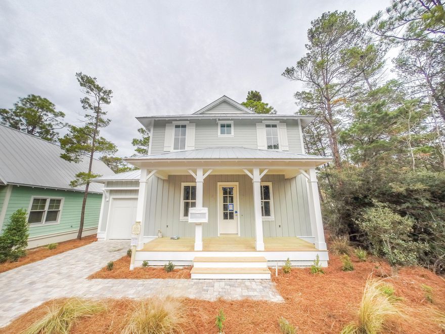 Located in the idyllic Lakeside at Blue Mountain Beach community tucked just off of Hwy 30A and close to restaurants, shops and a community beach access, this charming beachside cottage is characterized by it's thoughtful construction and detailed design. Offering 3 bedrooms, 3 bathrooms, and 2 dens this would be a great second home or investment property with $40,000 in projected rental income. Notable features include Kitchen Aid appliances, wood floors throughout, impact rated windows and doors, spray foam insulation and custom handmade cabinetry.