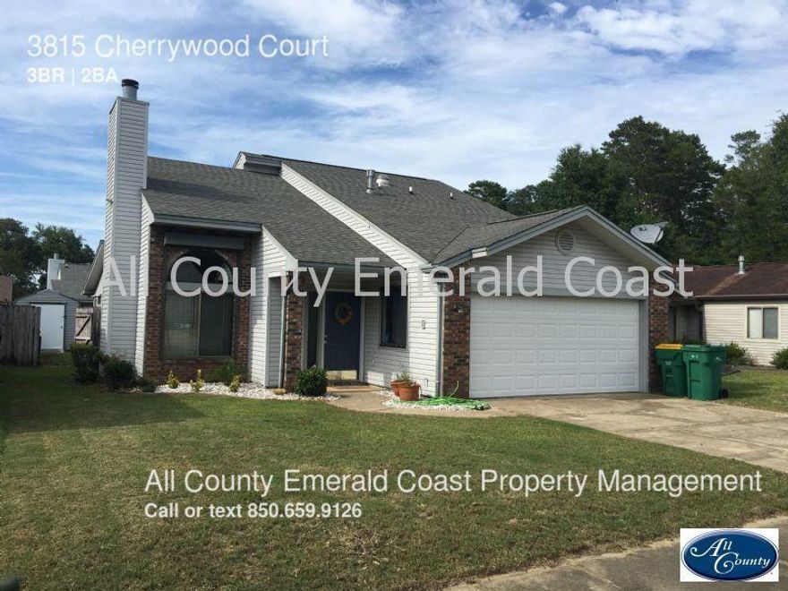 Lovely home in the heart of Niceville and close to schools. This well maintained barton home has lots to offer. 3 bed, 2 bath, 2 car garage. Come inside through the tiled foyer to a bright and cheerful great room with vaulted ceilings and wood burning fireplace that has a gas starter. Master bedroom can either be up or downstairs both with walk-in closets. Tiled kitchen with nice oak cabinets. This home features a Florida room and a screened in porch. Call today and schedule a showing! Additional pet fees required if applicable.