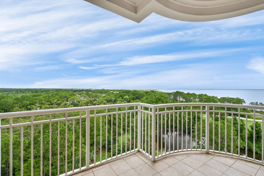 One of the most desirable locations in One Water Place with Western Views that are unobstructed and on the 7th floor. The residences of One Water Place at Kelly Plantation simply redefines condominium living. Enjoy beautiful views from this luxury condo overlooking the bay, lake and Kelly Plantation golf course. Freshly painted with new lighting, this beautiful unit presents like new! Located on the 7th floor, with the largest floor plan available in One Water Place (The Darlington) featuring 3 bedrooms plus an office/ media room. The spacious living area with double sided gas fireplace accesses two balconies, one complete with an outdoor kitchen & built in gas grill. The chef quality kitchen has stainless steel Viking appliances with solid wood cabinets, granite counter tops, and