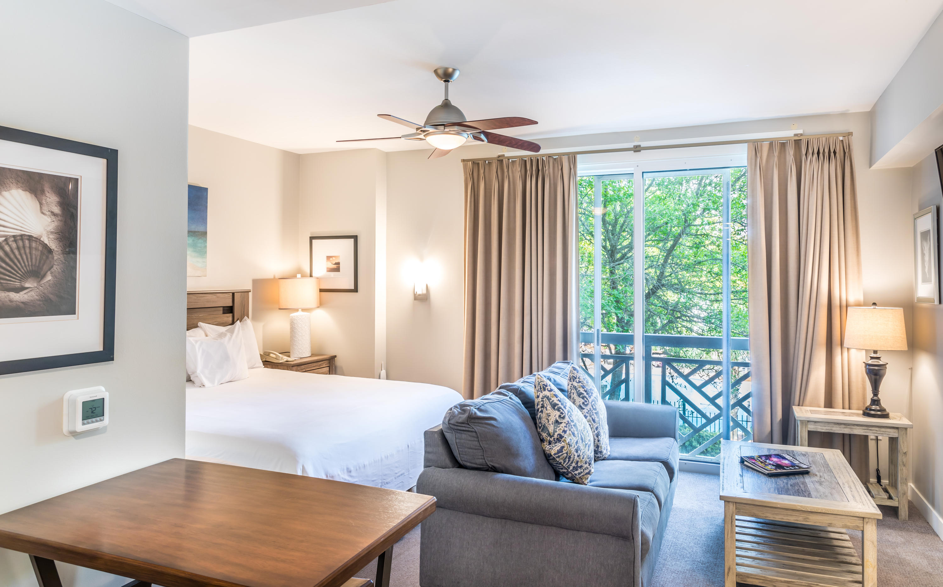 Overlooking the pool, this Bahia studio unit is perfect for both quick beach getaways and makes for an excellent vacation rental property, of which the revenue can be used to offset your ownership expenses. From this unit you can enjoy all that Sandestin has to offer, plus the convenience of being just steps from the entertainment at the Village of Baytowne Wharf! Pool, fitness center, all the restaurants and shops of the village and Sandestin's marina are just steps from Bahia. And the beach is a short bike, tram or car ride away. Being sold fully furnished, this ''A'' rated condo is waiting for a new owner. This unit is on the Sandestin Rental Program and could be subject to reservations made on or before final contract date.