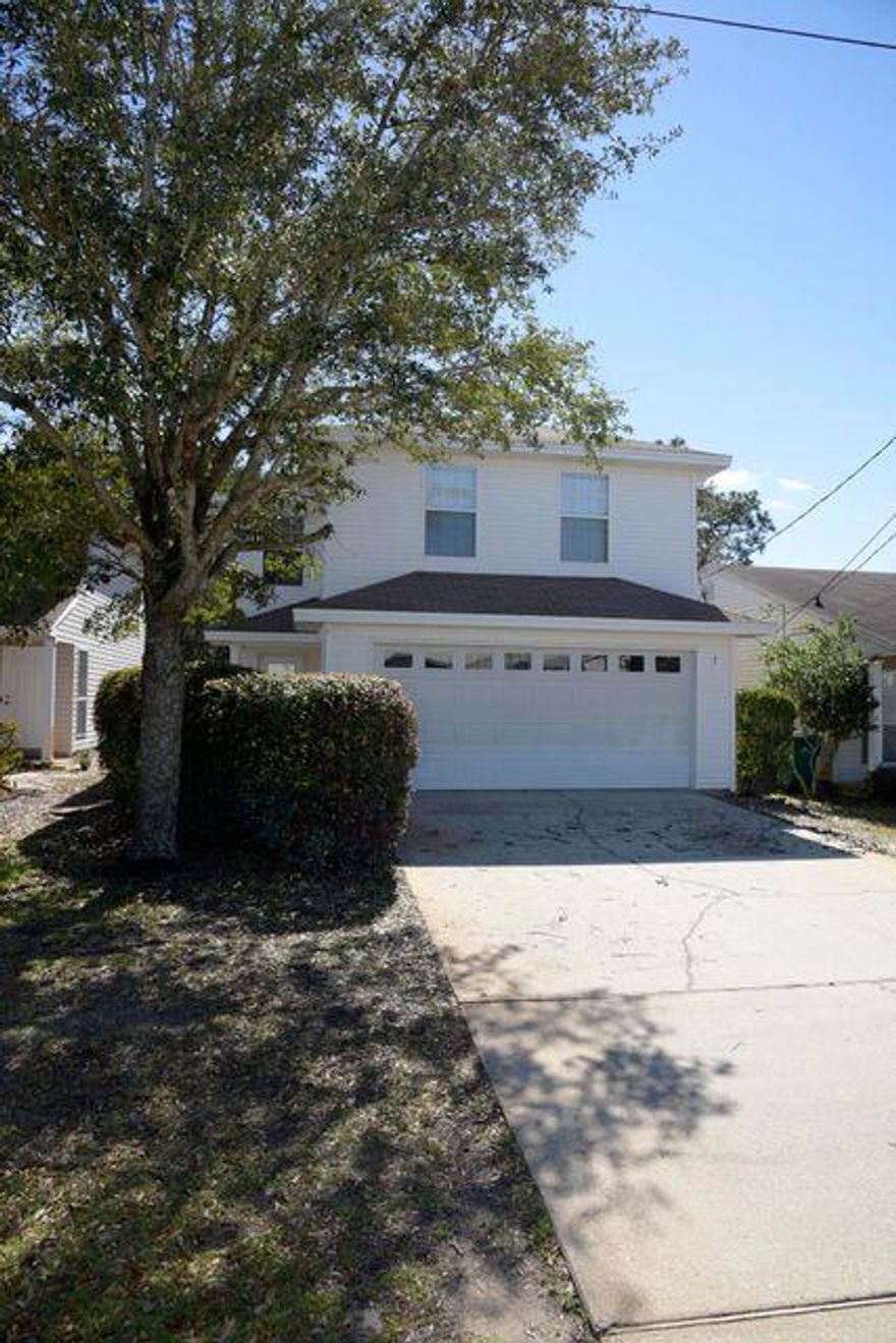 This lovely two story home is part of of a small subdivision. Each home backs up to a private community walking path and park. This home has carpet and tile throughout with all bedrooms located on the second level. Owner will allow small dogs ONLY with non-ref pet fee (absolutely no cats and no exception to pet rule). All Coastal Realty Services residents are enrolled in the Resident Benefits Package (RBP) which includes renters insurance, HVAC air filter delivery (for applicable properties) and our best-in-class resident rewards program, and much more! More details upon application. Available October 13th.FOR MOVE IN!  SCHEDULE A SHOWING AT:  www.coastalrealtyservices.com