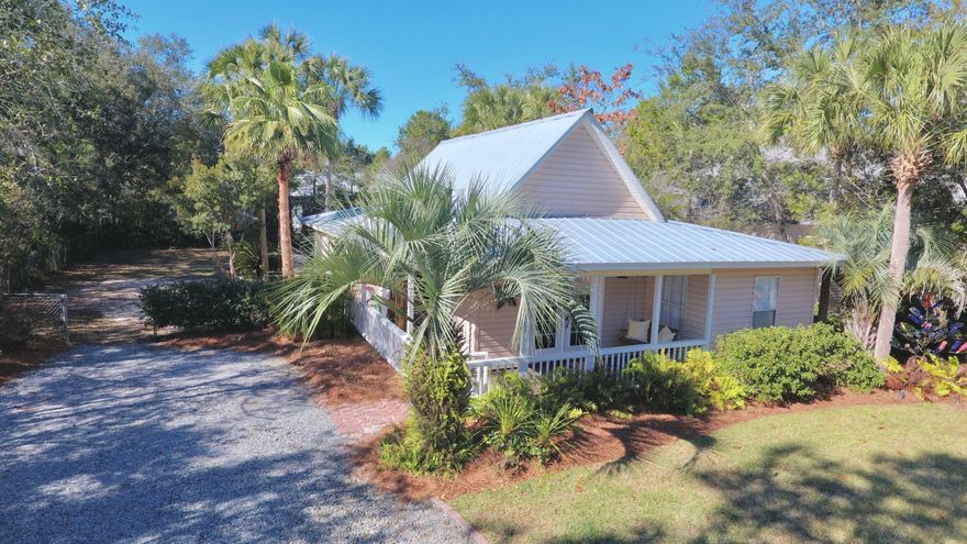 3 bedroom, 2 bath home in Prime location. With beach access at the end of the street and Rosemary Beach and Alys Beach just down the street, this is the best location. Home features all tiled floors, stainless steel appliances, wrap around porch, large backyard and an oversized driveway.