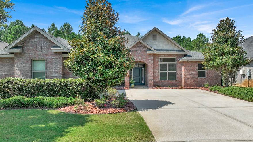 This stunning house offers over 3,400 sqft of living space, providing ample room for relaxation, entertainment & more. The open concept design seamlessly connects the main living areas, while the versatile flex room and dedicated office cater to your specific needs. The well-appointed kitchen features top-of-the-line appliances and a convenient center island. Retreat to the luxurious master suite, complete with a spa-like ensuite bathroom. Additionally, this home includes a guest/in-law suite, providing a private and comfortable space for guests or extended family. With no homes directly behind the property, you'll enjoy an uninterrupted view of the surrounding trees, along with a fenced in backyard space, creating a peaceful and secluded atmosphere. Ask about a potential assumable loan.