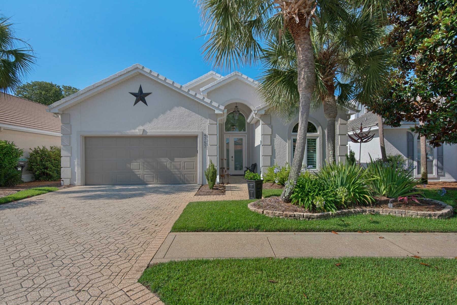 Tastefully decorated and meticulously maintained beach house situated in one of the most coveted gated communities - Destiny East. Steps away from the white sands of the gulf sits this beautiful, completely renovated and updated home with private pool nestled in a desirable location along Scenic 98 in Destin. This cozy, quiet, single-level home would make a great primary home, secondary home, or rental income property. This home is renovated from roof top to floor and everything in between: new insulation, wall-to-wall travertine flooring, CAT-5 rated doors and windows, new stainless-steel appliances, fixtures, new HVAC, new water heater and keyless locks to name a few. There is nothing you will have to do except move in and enjoy.