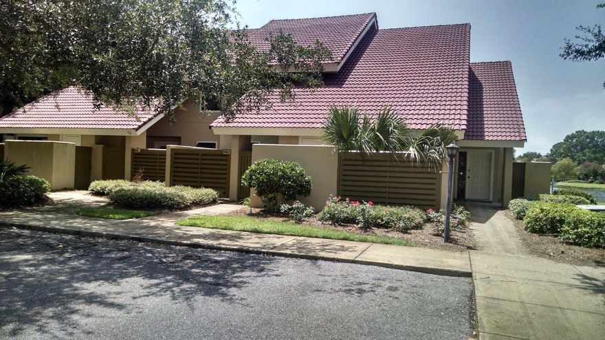 This 1300 sq ft two story town home is located on the highly desirable Southside of Sandestin Golf and Beach Resort. The continuously updated lakefront unit features an open floor plan, modern kitchen with stainless appliances & granite counters, diagonal tile 1st floor & carpeted 2nd floor, updated baths plus other improvements making this the perfect beach home for the discriminating buyer. With the white sand beaches of the Gulf of Mexico within walking distance as well as the
pool, you'll enjoy resort living at it's finest with entertainment, dining, shopping, marina, tennis, biking, water sports and golf waiting for you all within the boundaries of the resort. The unit conveys fully furnished and ready for you to come to play ... or stay for life! Call and schedule your viewing today. Buyers or their Agents should confirm all information to their satisfaction.