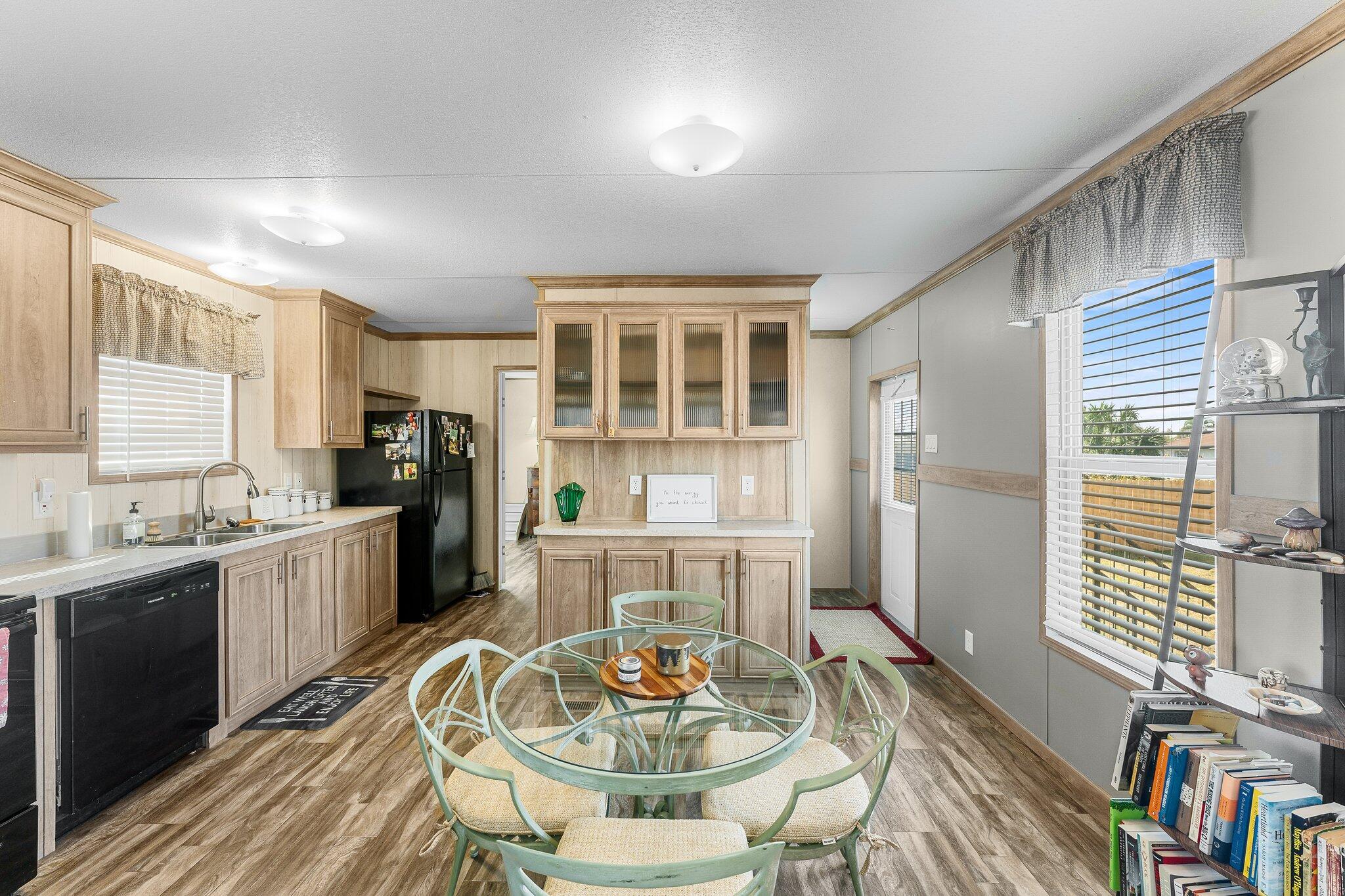 Meticulously maintained and move-in-ready 2-bed home less than 10 minutes from the Tyndall Visitor's Center and 25 minutes from beaches. With rents for similar homes running over $1300 per month, and no HOA costs, this would be an ideal investment opportunity or perfect starter home. Seller has only spent a few weeks in the home since she purchased it less than a year ago. New privacy fence installed last summer. Call your Realtor now for an appointment!