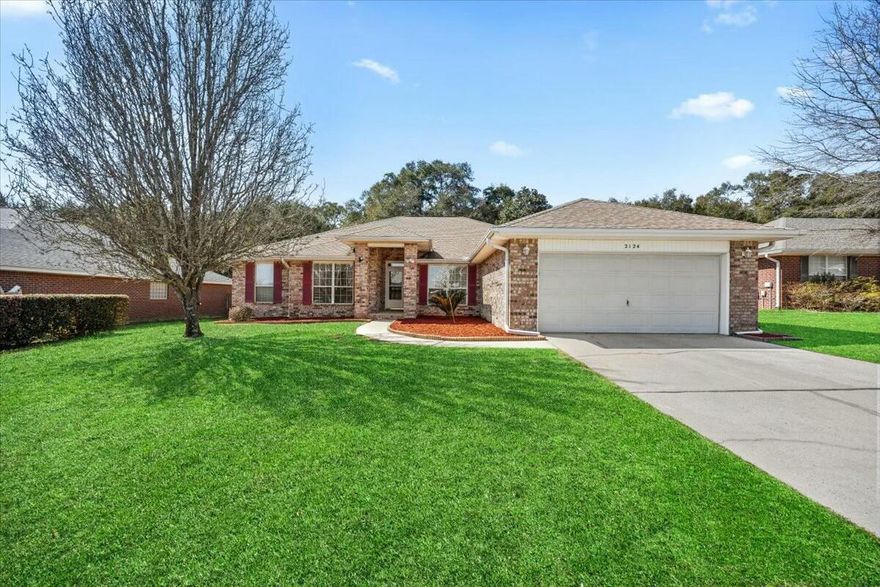 Back on the Market - No Fault of the Seller. Price includes New Roof and Water Heater. No City Taxes. All Brick 4 bedroom ranch with 2 baths. Home is very spacious with 2562 of living space. It features a large family room, formal dining room, den/office, enormous kitchen with a split floor plan. Family room is big enough for a sectional and includes cathedral ceilings, plant ledges, and a fireplace. Kitchen has plenty of cabinets and counter space. The large primary suite has room for a king size bed and overlooks the backyard. In the primary bathroom you will find double sinks, a separate shower, bath tub, two walk-in closets, and a linen closet. The opposite side of the home features 3 additional bedrooms and a full bathroom. Out back the screened in porch is a serene place to drink your morning coffee. Buyer to verify all information deemed important. New Roof Color is Heritage Rustic Black - not pictured in photos. House is sold AS-IS. 