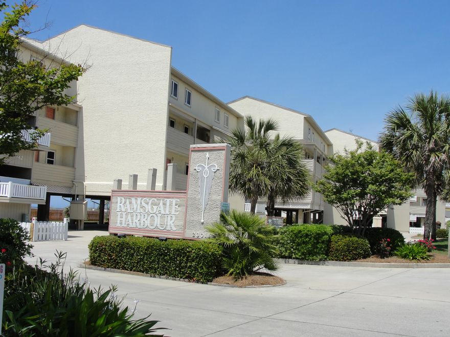 Located in Ramsgate Harbour, a low rise 3 story condo complex on the peaceful West end of Front Beach Road, this spacious Gulf front condo offers amazing views of the beach without the crowds. Unit 62 is a 2 bedroom 2.5 bath town home. The kitchen, dining and living area and a half bath are on the first level with a balcony overlooking the beach. On the second level, the master bedroom faces the Gulf and has a private balcony. The guest bedroom and 2 bathrooms are also on the second level. Ramsgate Harbour has 500 feet of beach so the beach in front of the condos feels private. Ramsgate Harbour has a Gulf front pool and an onsite Association/Rental office.