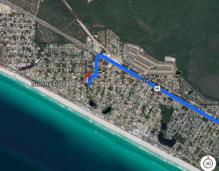 Great lot to build your beach house on!! Let us introduce you to our longtime local builder. West Panama City Beach-Laguna Beach.
