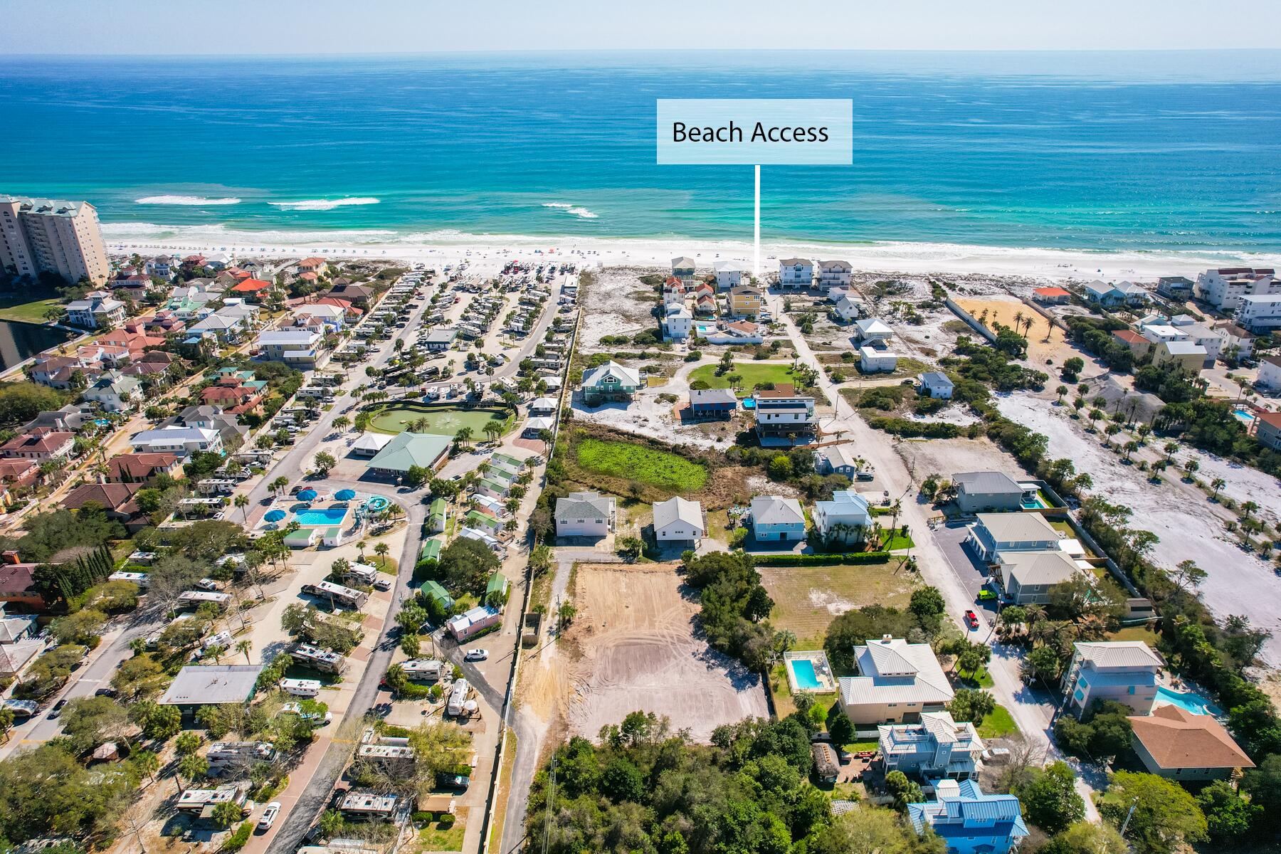 Taking backup contracts!!!Welcome to Tang-O-Mar on the Emerald Coast! This highly sought out vacation spot is an established community with private beach access. This buildable lot includes deeded beach access and close proximity to dining, shopping and entertainment. The property has been cleared and has a current survey. This is the best priced lot for its location with possible ocean views and is in X Flood Zone and outside the flood hazard area. Come build your dream home today! One of the few remaining building lots with beach access.