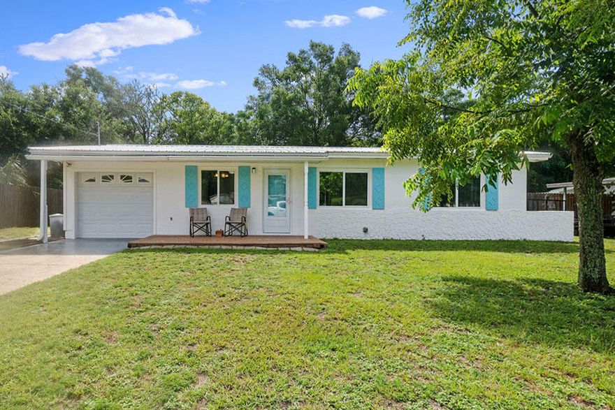 Are you looking for a move-in ready home? You found it! This beautifully renovated (2) two-bedroom, (1) one-bathroom house of 1,240 sqft is filled with natural light and features original, desirable terrazzo floors that add plenty of character, a completely upgraded bathroom, and a kitchen with stainless steel appliances.Located right on the border of Fort Walton Beach and Mary Esther, you are just about 13 miles from Eglin Air Force Base and 6 miles from Hurlburt Field. You will be close to everything you need: shopping, restaurants, hospitals, and our stunning white-sand beaches of the Emerald Coast. Originally built as a 3-bedroom, 1.5-bath home, it can easily be converted back if you need more space. It also includes a spacious 1-car garage and a 12' x 16' shed/workshop for plenty of storage or workspace. The large, fully fenced backyard is great for entertaining, gardening, or letting pets run freely.

Plus, there is ample space in the front yard for RV parking. Whether you already have one or have been dreaming of getting one, you have the room.
Key features for peace of mind and potential insurance savings include:

" Copper Electrical Wiring
" Metal Roof (2016)
" Tankless Water Heater (2016)
" Impact Windows (2016)
" HVAC System (2017)
" Updated Ductwork and Plumbing (2024)

As a bonus, Bryn Mawr Park is just half a block away. It offers a playground, basketball court, ball field, picnic areas, and it's pet-friendly too.

Call today to schedule your showing because this property is on track to be snapped up by its future owners.