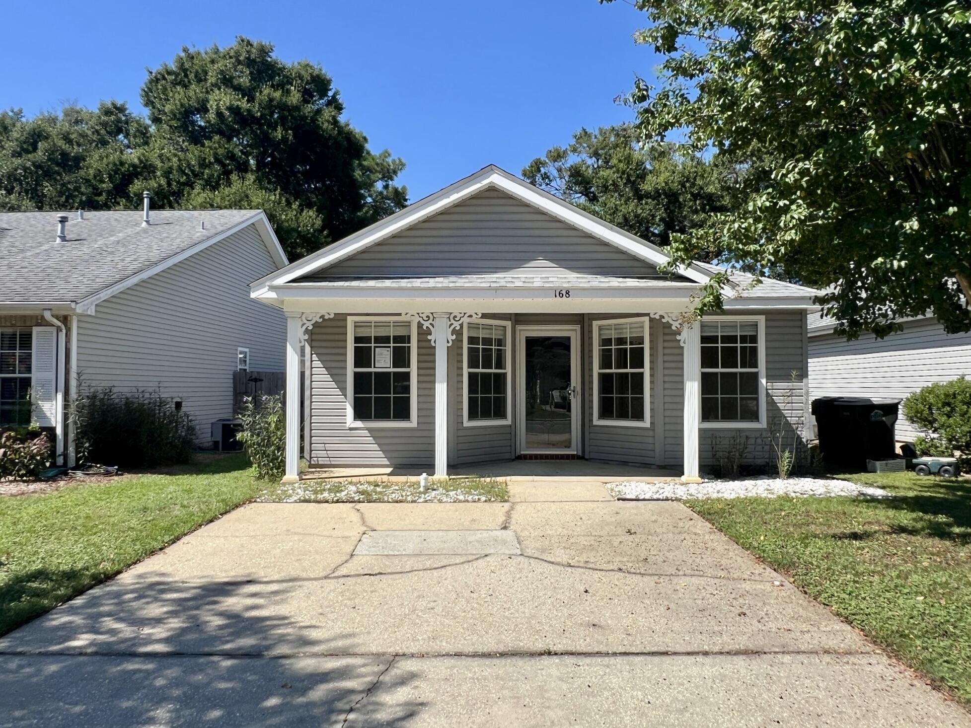 Centrally located, this vinyl sided REO home is waiting for you. Built in 1996, this 1180 square foot home has split bedroom design with 3 bedrooms and 2 baths. Tile is found throughout the property. This home has a privacy fenced back yard, covered patio, and extra storage building in back. Just a few miles from interstate access, public schools, colleges, churches, shopping and so much more, this property is a must see to appreciate. Call today before it's gone! Home is is FHA insurable (IN) and does quality for FHA's 100 down program.