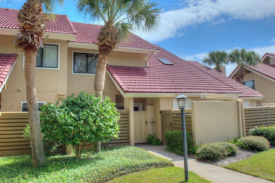 Remarks: THIS FURNISHED VILLA HAS BEEN RECENTLY REMODELED WITH A NEW KITCHEN, NEW BATHS, NEW FURNITURE AND BEAUTIFUL HARDWOOD FLOORS THROUGHOUT. ITS LOCATION IS SUPERIOR AND IT HAS A GREAT DECK PLUS A BACKYARD TOO. YOU WILL ENJOY SITTING ON YOUR DECK WATCHING THE SUNSETS AND THE DUCKS SWIM PAST. A QUAINT COURTYARD WELCOMES YOU AS YOU WALK IN THE FRONT DOOR AND STEP INTO THIS ELEGANT TOWN HOME. MAKE SURE YOU SEE THIS PERFECT VACATION VILLA FOR YOUR FAMILY. EXCELLENT RENTAL INCOME AND A PERFECT 2ND HOME WITH AMENITIES SUCH AS BIKING/WALKING TRAILS, 63 HOLES OF GOLF, TENNIS FACILITIES, 98 SLIP MARINA, THE BOUTIQUES AT BAYTOWNE WHARF, & OF COURSE, THE SUGAR WHITE SANDS OF THE EMERALD COAST. DON'T PASS THIS ONE UP!!!