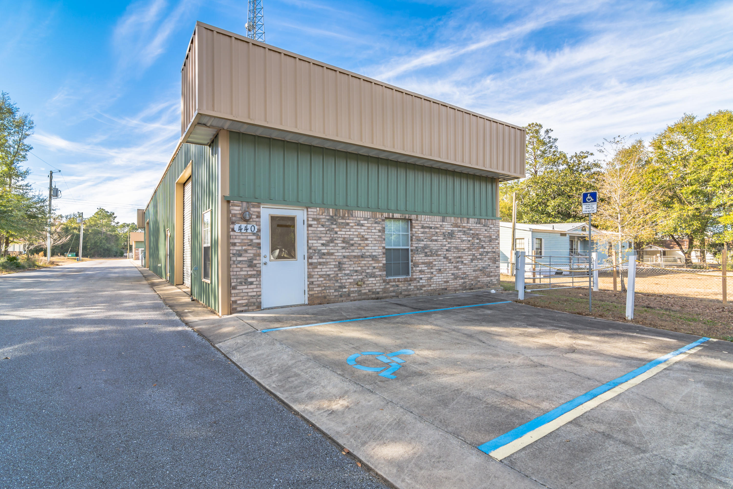 Office space, warehouse, restrooms available