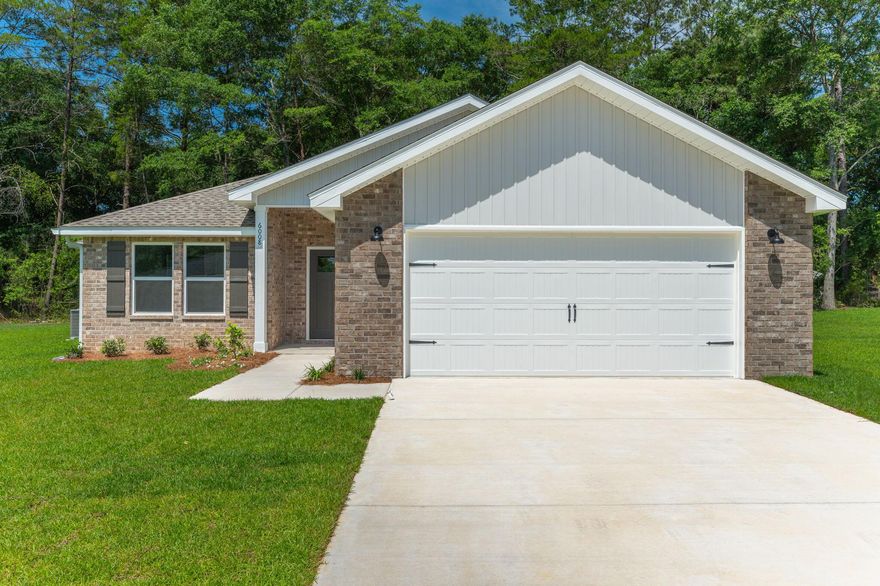 $13,000 TOWARDS CLOSING COSTS UNTIL JUNE 13!!! Call for details.  Thoughtfully designed 'JACKSON FLOOR PLAN' offers you luxury vinyl plank flooring in commons areas, raised ceilings in main living area, white shaker cabinets, quartz countertops thru-out, laundry room w/pantry, cozy dining nook, work island w/bar seating, black stainless-steel appliances, deep kitchen sink, large family room overlooking covered back porch.  Recessed lighting, ceiling fans in all rooms.  Owner's bath has large walk-in closet, double vanities and linen storage.  FULLY LANDSCAPED YARD W/SPRINKLER SYSTEM - HOME IS READY NOW!!