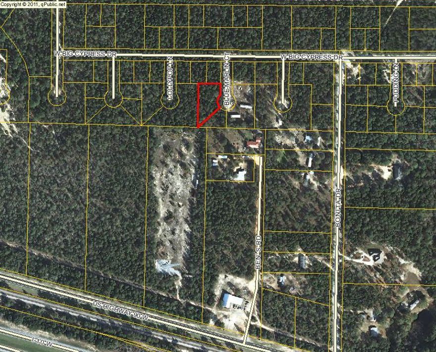 Lot is not clearly marked. Dirt road to property. There are 2 lots under the parcel ID and each lot is sold individually for $1900 a piece. Can buy both lots for $3,800