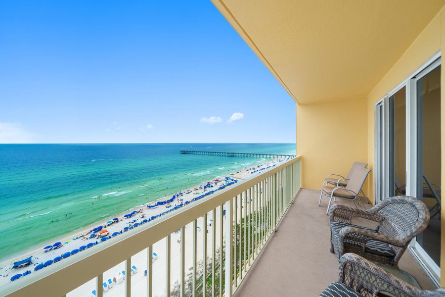 Turn-key, Gulf-Front, 2 Bedroom with Bunk Room, proven rental unit in the East tower of the coveted Calypso Condominiums. Calypso is located in the heart of Panama City's hotspot for tourists and is the closest condo building to Pier Park. Calypso in Panama City Beach has everything under the sun - and everything you need to enjoy a day in the sun. Enjoy sweeping views of the Gulf of Mexico from the spacious private balcony or indoors from the windows in the living room with forever views of Panama City Beach. Call for more information!