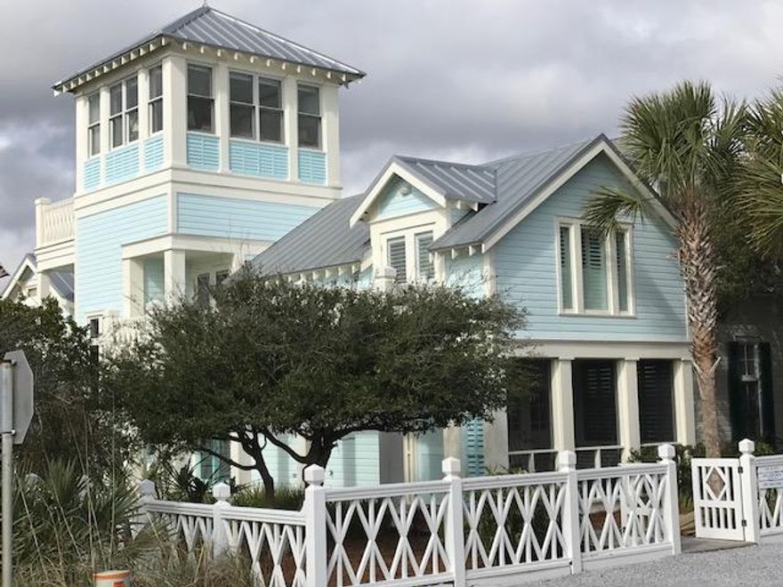 Seldom does a home this perfect, in such pristine shape and in such a prime location become available to own! Here's your chance!Directly across the street from the beach, Four the Girls, with its flipped floorplan, has 4 bedrooms - three of which are large masters' with en suite bathrooms, while the fourth is a bunk room with two extra-long twin bunks and an adjoining fourth bathroom. Three bedrooms, three baths, laundry room and plenty of storage can be found on the first level. A private screened porch also adjoins the east bedroom.The second level has the ever popular open floor plan. Crisp white cabinetry offsets gorgeous black granite countertops, stainless steel appliances, a dining bar, and island. The kitchen flows seamlessly into the dining area and