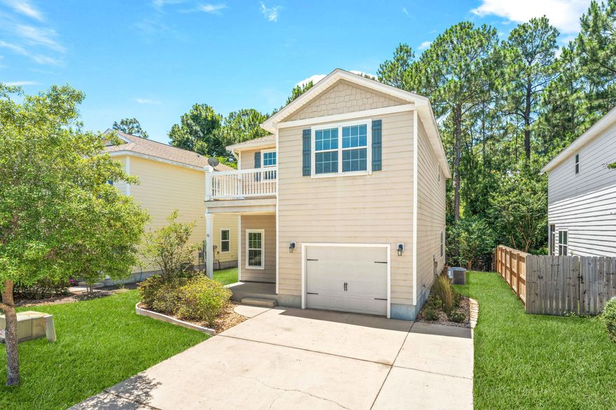 $10,000 Buyer Credit for closing cost and/or buy down rate!! Perfect for a First Time Home Buyer! Welcome to 96 Mosaic Oaks. Updates include new lighting, keyless entry front door, extended driveway, Guardian Air (air purification system) and new Wi-Fi thermostat. This home sits on one the best wooded lots in the neighborhood! Each of the three bedrooms is nicely sized and the master has a balcony off of it as well! Great spot to enjoy your morning coffee. The laundry room w/built in cabinets is right off the bedrooms making chores super easy! Airy natural lighting throughout. The first floor was beautifully designed to cater to all of your entertaining needs with all bedrooms being on the second level, separated by a spacious landing or study lounge. The large master suite features a private balcony, perfect for enjoying your morning coffee, large walk-in his and her closets, an en-suite featuring a dual walk in shower, a double vanity with new fixtures and a linen closet. The laundry room also features built in cabinets. Additional features include all stainless steel appliances, granite countertops and tile flooring in bathrooms throughout, a one car garage, ample closets throughout and a large attic space, a covered back porch overlooking the trees and back yard and much more. This home is a must see and is ready for a new owner to make it yours! Don't hesitate on this one, call today to schedule a private tour!
