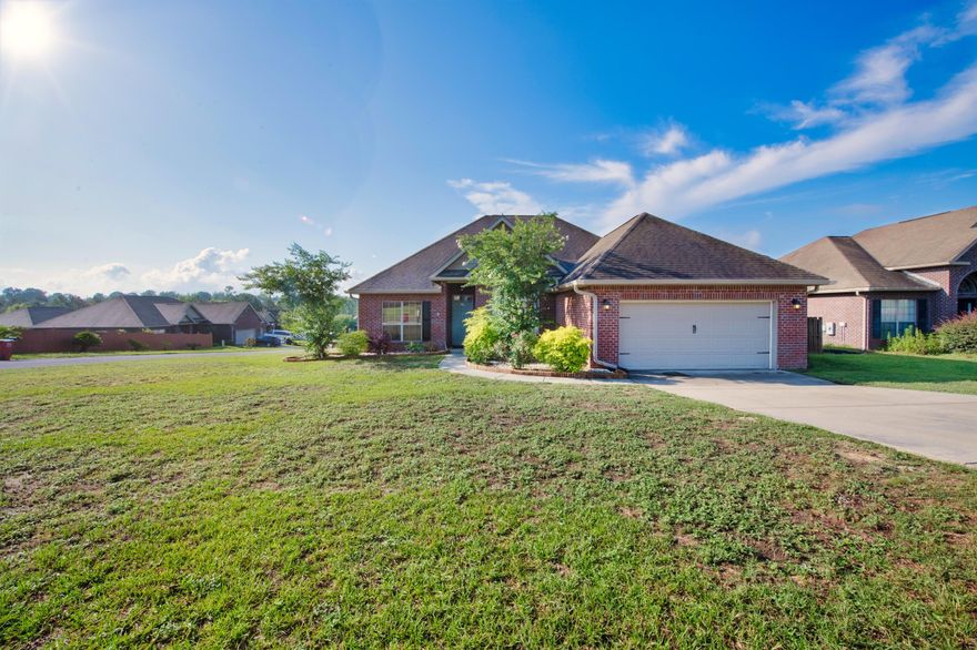 Updated flooring in main areas! Nestled in the tranquil neighborhood of South Crestview, this meticulously kept 4-bedroom, 2.5-bathroom abode offers the epitome of comfort and style. Perfectly priced and boasting a new roof with a full priced offer, this all-brick home is a rare find in today's market.As you step inside, you're greeted by upgraded flooring that enhances the charm of the living room, setting the tone for the rest of the home. The upgraded refrigerator in the kitchen adds a touch of modernity to the space, complementing the sleek design. Entertainment options abound with a generously sized backyard, complete with a large deck offering breathtaking views, perfect for hosting gatherings or simply unwinding after a long day. The fenced backyard ensures privacy and security while entertaining guests or enjoying quality family time outdoors.

Convenience meets luxury with a half bath, ideal for guests, and an additional flex room that can be customized to suit your lifestyle. Natural light floods the interior, creating a warm and inviting atmosphere throughout.

Retreat to the ensuite primary bathroom, where relaxation awaits in the large soaking tub or separate shower. A spacious walk-in closet provides ample storage, keeping your belongings organized and easily accessible. Plus, with a 2021 HVAC system in place, comfort is ensured year-round.

This home is not just a dwelling; it's a sanctuary where memories are made and cherished for years to come. Don't miss your chance to call this South Crestview gem your own!

