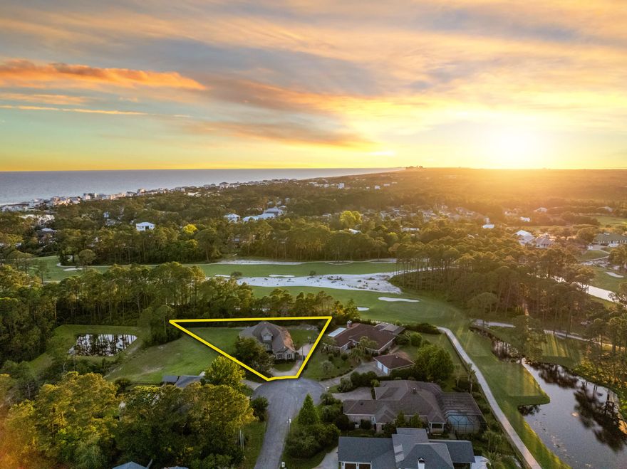 NEW LISTING! Welcome to 363 Fairway Drive, a remarkable custom-built brick home, built in 2017, nestled in the highly desirable Santa Rosa Ridge community on the 7th hole of the Santa Rosa Beach Club Golf Course in South Walton County, Florida. As you drive up to this imposing and impressive estate, you will observe it is situated at the end of a cul-de-sac on a spacious 1/2+/- acre lot immersed in nature and privacy. This two-story residence offers 3,843 square feet of a well-designed open floorplan featuring large rooms that include 5 bedrooms and 4.5 bathrooms. This property effortlessly blends efficiency, modern design with quality craftsmanship, abundant storage, and thoughtful upgrades throughout. The gourmet kitchen.. includes many upgrades and a functional lay-out for daily use or entertaining guests.
The quality construction consists of 2 x 6 wall framing, brick construction, and a composition roof, which contribute to an attractive curb appeal and afford the ease of low maintenance. The oversized garage provides abundant space for (2) cars, golf cart, and storage. The outdoor fenced area includes boat and/or RV parking with a (50) amp hookup, 10KW generator, and ample space for outdoor recreation, landscaping, and the potential area for a future pool. Please reference the unapproved pool conceptual plan located under the "Documents Tab." 
This subject property's convenient location is minutes away from Scenic 30A, Santa Rosa Beach, and Grand Boulevard's shopping and dining, Sacred Heart Hospital, and local natural treasures like Ed Walline and Topsail Hill Preserve State Parks on the Emerald Coast. Please call to coordinate your private showing as (24) to (48) notice is required for showings.