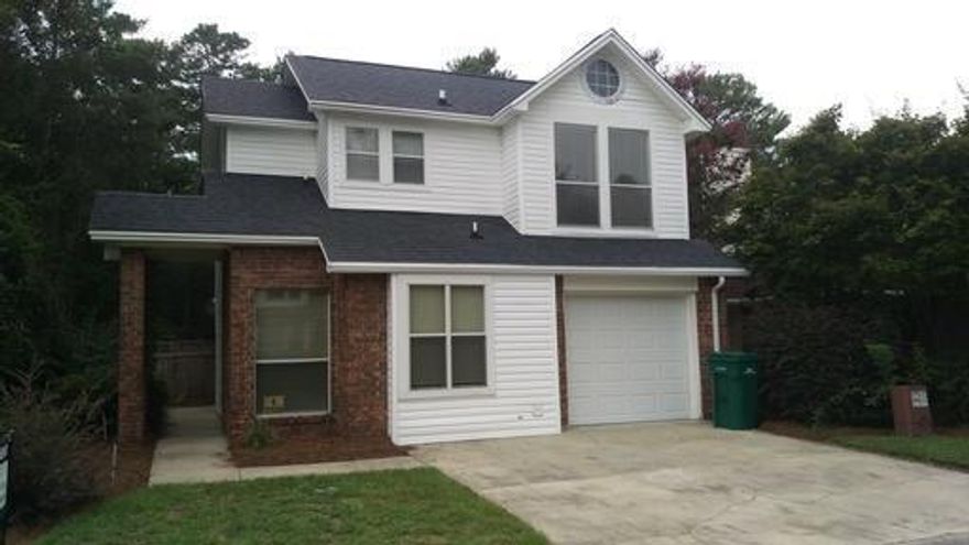 Available April 23! No pets. Pictures from previous listing - New pictures coming soon!Charming three-bedroom, two-bathroom residence situated in the desirable Bluewater Bay community. Boasting an inviting open floor plan, this home showcases a beautiful kitchen adorned with modern amenities. Gorgeous vinyl plank flooring grace the entirety of the home, lending a warm and timeless appeal. The main level hosts a single bedroom and the upstairs hosts two additional bedrooms! Ample storage and closet space throughout ensure effortless organization. A single-car garage provides shelter for your vehicle, while the inclusion of a washer and dryer simplifies laundry tasks. Outside, a fenced backyard awaits, complete with a deck and patio, perfect for outdoor entertaining or simply