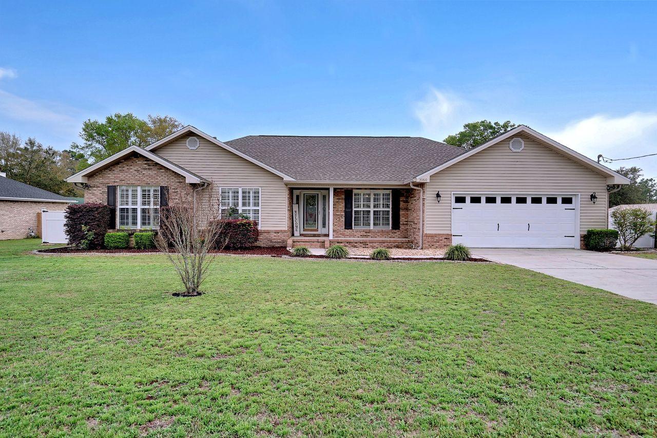 This is the unicorn everyone is chasing! 4 bedroom 2 bath POOL home on .60 acres! Meticulously cared for home boasts pride of ownership from the moment you pull in the driveway. Beautiful landscaping and covered front porch will greet you on your way in to this inviting home. Rich deep multi-toned wood floors accented by calming neutral paint colors throughout. The shiplap on the corner gas fireplace, open floor plan, and the raised ceiling in the living room provides a modern updated farmhouse feel. In the kitchen you will find ample cabinets and counter space that will impress the most discerning chef along with a giant island to gather around for meals or entertaining. The elegant granite is adorned by bright white cabinetry and newer stainless steel appliances. This former Parade of...