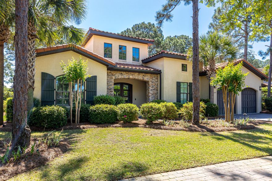 Welcome to 1609 San Giovanni Drive, an exceptional single-level home nestled in the highly sought-after neighborhood of Genoa within Sandestin Golf & Beach Resort. This stunning residence offers a perfect blend of luxury, comfort, and style--making it an ideal primary home, second home, or investment property.Step inside to find a thoughtfully designed floor plan with modern upgrades throughout. The entryway is bright and inviting, thanks to a beautiful new custom front door that not only elevates the curb appeal but also floods the foyer with natural light. It's a showstopping upgrade that sets the tone for the rest of the home.In the past three years, the kitchen has undergone a complete renovation, showcasing gorgeous quartz countertops, sleek cabinetry, and high-end finishesmaking it a true showpiece at the heart of the home. Luxury vinyl plank flooring has been added to all bedrooms, enhancing both durability and style.

The spacious living area opens seamlessly to an expansive outdoor retreat, where you'll find a private pool and covered lanaiideal for relaxing afternoons or entertaining guests in style. Whether you're enjoying your morning coffee or hosting a sunset gathering, this outdoor space offers the perfect balance of privacy and elegance.

The home's exterior is being painted white in the coming weeks, creating a fresh, coastal aesthetic to complement its already pristine condition. Updated photos to follow once painting is complete!

All on one level and meticulously maintained, this home is truly move-in ready. Don't miss the opportunity to own a slice of paradise in one of Sandestin's most desirable neighborhoods, where golf, the beach, and resort amenities are just minutes away.
All on one level and perfectly maintained, this home is truly move-in ready. Don't miss the opportunity to own a slice of paradise in one of Sandestin's most desirable neighborhoods, where golf, the beach, and resort amenities are just minutes away.

As an introduction to the Sandestin lifestyle, we invite our new owners to explore amenities that make Sandestin special. The listing brokerage and seller(s) are presenting the buyer(s) of this property with (2) 90-minute rounds of Tennis court time, a golf foursome at one of our three championship courses, and a round of golf for up to four (4) players at the unrivaled Burnt Pine Golf Club.

Sandestin Golf and Beach Resort features more than seven miles of beaches and pristine bay front, four championship golf courses, 15 world-class tennis courts, a 226-slip marina, a fitness center, spa and celebrity chef dining. Shop, dine and play at the charming pedestrian village, The Village of Baytowne Wharf and more. Inside the gates of the resort, residents enjoy a balanced lifestyle of high-class living, spanning the 2,400 acres from the beach to the bay. Everything within the gates of the resort is accessible by golf cart or bicycle. The entire resort is interconnected by miles of pedestrian, bike and golf cart paths that weave through groves of live oaks, meandering past natural lagoons, fountains, man-made lakes, and meticulously landscaped fairways.