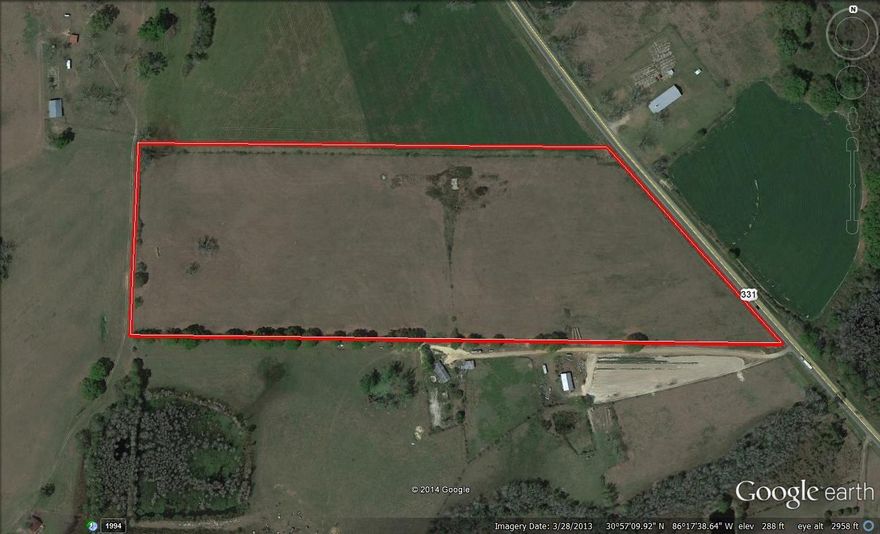 A beautiful piece of property that would be great for a farm! 29.61 Acres of farmland located on Hwy 331 south of Paxton. Come build your dream country home with plenty of space for children to play or for animals to roam! Or the property can be utilized as a farm as well! Make your dream come true today!