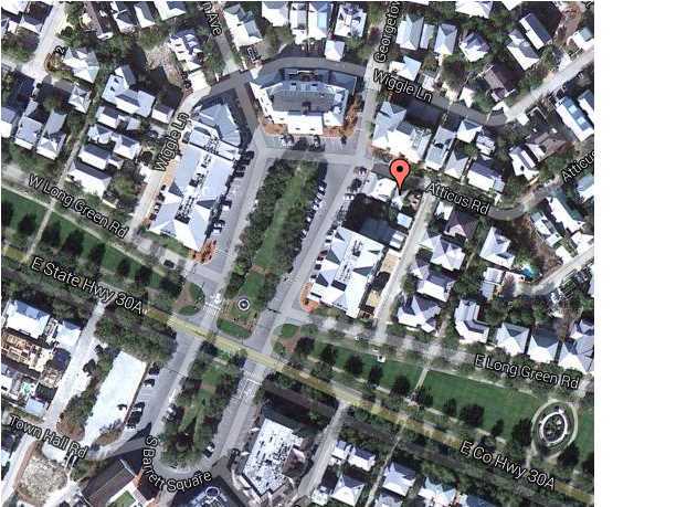 One of four contiguous commercial lots in Rosemary Beach. One of the last remaining commercial properties in Rosemary Beach available for sale. This lot can be combined with the three adjacent lots to form an incredible development.
