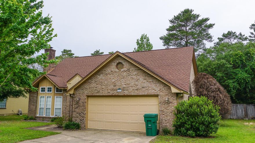 Available 5/04/2018 or Sooner. Current Tenant Can Be Fexible With Move Out Plans! Pet Friendly. Beautiful well maintained home nestled in the Woodlands S/D. Just minutes from Range Rd, Eglin AFB, shopping, dining, and the world's most beautiful sugar white beaches. Plush landscaping and colorful gardens provide eye catching curb appeal. Open floor plan with tons of natural light along with 10' ceilings, tile flooring with custom tile borders, crown molding, modern lighting and fixtures. Great room has natural wood burning fireplace and is open to the dining area, which then flows right in to another living space. Kitchen features tile floors, dishwasher, refrigerator, smooth top stove and lovely plant ledges. the large eat in kitchen area nestled next to a large bay window which overlooks your spacious back yard. The master bedroom sports cathedral ceilings, and master bath provides his and her vanities, jacuzzi tub, and a tiled separate shower. No smoking in home.