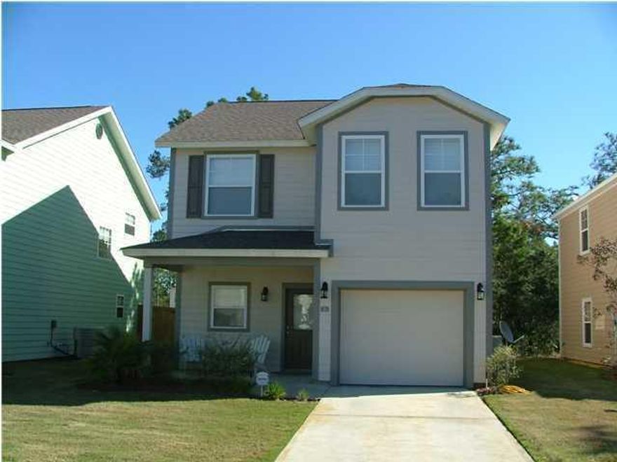 Great home in great location. Features include a large kitchen with great counter space, abundant storage, tile floors and separate pantry. First floor has spacious laundry room with side by side w/d, single garage and patio area off of living room. Master suite upstairs has walk in closet and two additional bedrooms with great closet space share another full bath.