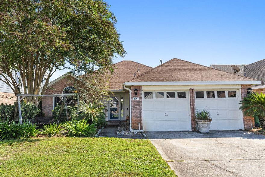 Beautifully updated 3BR/2BA home offering 1,794 sq ft of comfortable, coastal living in the desirable Harbor Breeze neighborhood!! An open-concept design and split-bedroom layout create a comfortable flow that extends to the screened-in pool area with a new safety fence (2024). The kitchen boasts new countertops, backsplash, and appliances, while the master suite impresses with a stunning custom bathroom renovation. Additional updates include new flooring throughout, new AC unit (2024), pool pump (2022), new perimeter fence (2024), and updated lawn irrigation (2025). Centrally located for easy access to both back streets and Hwy 98, this home is just minutes from the sugar-white beaches, HarborWalk Village, Destin Commons, and everything Destin has to offer.
