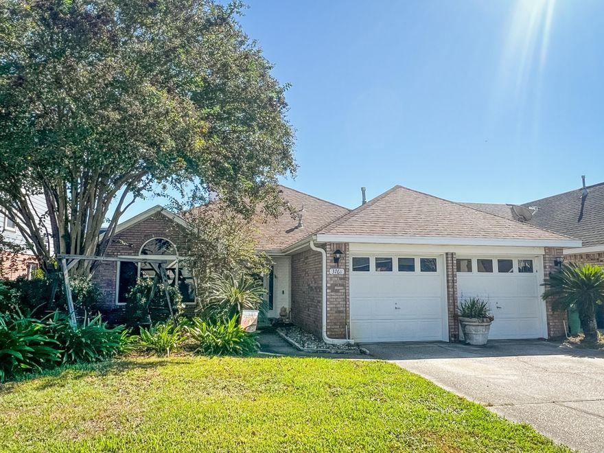 Beautifully updated 3BR/2BA home offering 1,794 sq ft of comfortable, coastal living in the desirable Harbor Breeze neighborhood!! An open-concept design and split-bedroom layout create a comfortable flow that extends to the screened-in pool area with a new safety fence (2024). The kitchen boasts new countertops, backsplash, and appliances, while the master suite impresses with a stunning custom bathroom renovation. Additional updates include new flooring throughout, new AC unit (2024), pool pump (2022), new perimeter fence (2024), and updated lawn irrigation (2025). Centrally located for easy access to both back streets and Hwy 98, this home is just minutes from the sugar-white beaches, HarborWalk Village, Destin Commons, and everything Destin has to offer.