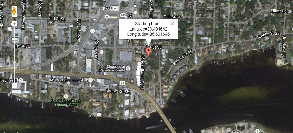 Investor's Special!!!!!!!!!!! 0.4 acres located down town Fort Walton Beach. Zone MX-2 (attached Zoning districts and uses).House and storage shed conveys with the land. House built in 1958, original hardwood floors,1040sqft, 3 bedroom, 1 and 1/2 bathroom, renovated kitchen, re-roofed in 2004.MX-2 zoning will not allow for residential single family home to be built on the property without filing a Zoning determination letter with the City of Fort Walton Beach with applicable fees.