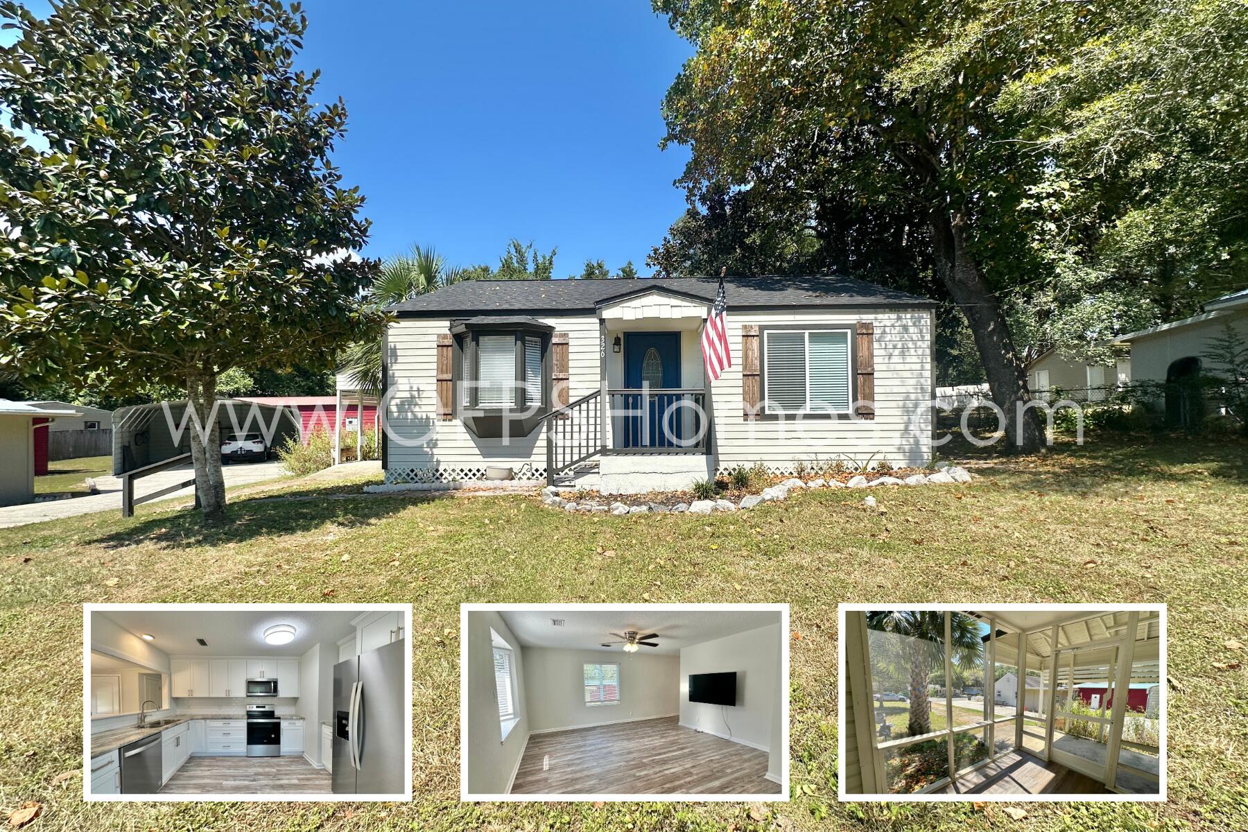 Completely updated 2 bedroom, 2 bath home in the heart of Valparaiso. This property offers an enclosed porch and a separate sunroom for added living space. The new kitchen features granite countertops, tile backsplash, and stainless steel appliances. Bathrooms have been refreshed with new shower door and flooring. Additional updates include fresh interior paint, new interior doors, lighting, and ceiling fans. Laundry area is designed for a stackable washer and dryer. NO smoking and NO pets allowed. 600 minimum FICO credit score required in addition to meeting rental criteria. All applicants are required to complete an application on https://onefamilypropertyservices.petscreening.com/
regardless of if they own a pet or not. Applicants with an ESA are also required to complete the application.
** Fees Required once an application is approved include, but may not be limited to: Security Deposit, Non-Refundable Fees (cleaning and rekey), $20 Certified Mail Fee, and Pet Fees (when applicable).