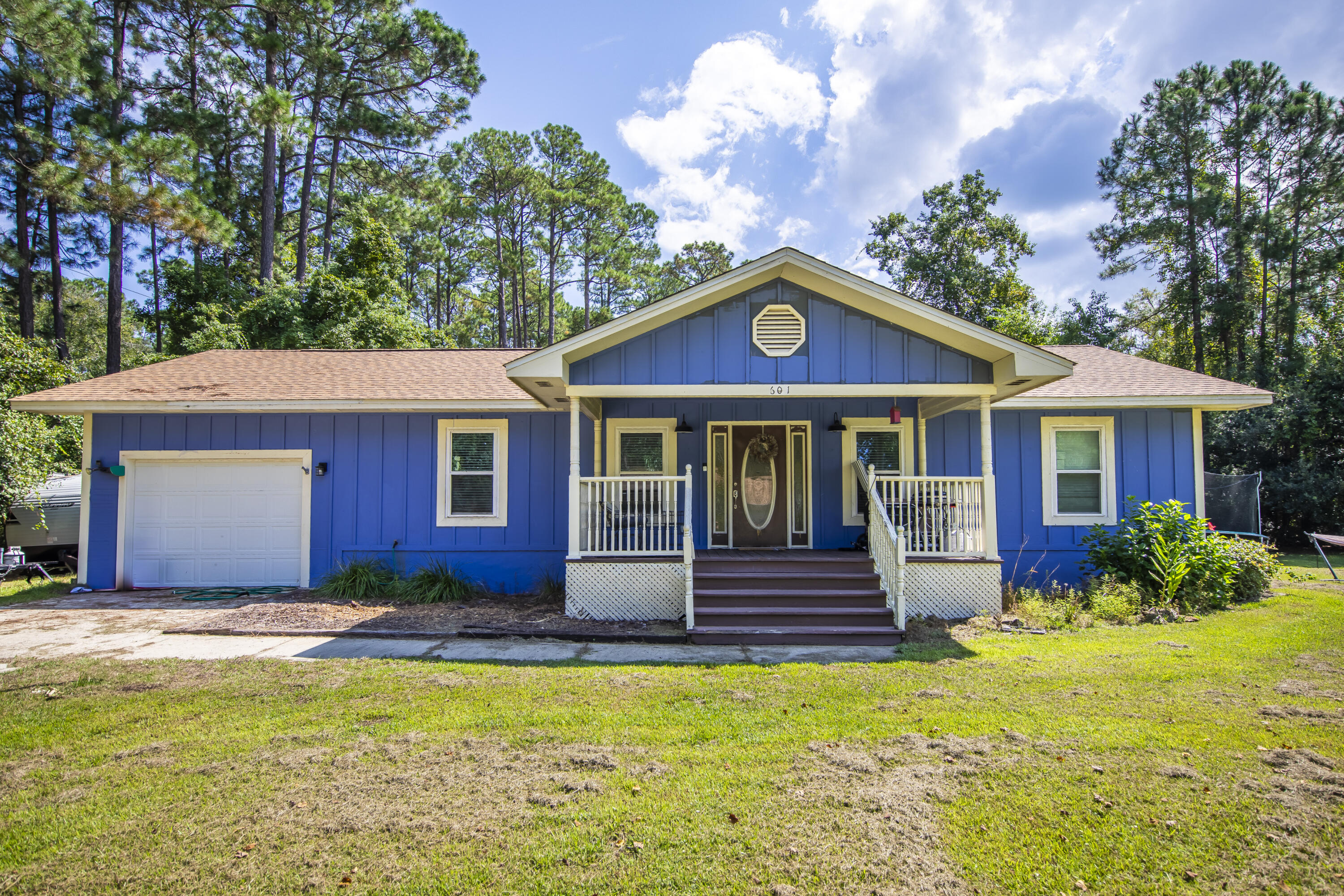 This Charming 3 Bedroom 2 bath Home is on a half acre lot with MIXED-USE Zoning.  Located in this highly desirable flood zone x, this spacious home offers both residential comfortand business potential. This makes it ideal for those seeking a professional office space or short term rental.  The roof is only 5 years old, ensuring peace of mind.  Do not miss this opportunity to call this property your own. All Measurements, and zoning to be verified by buyer if desired.