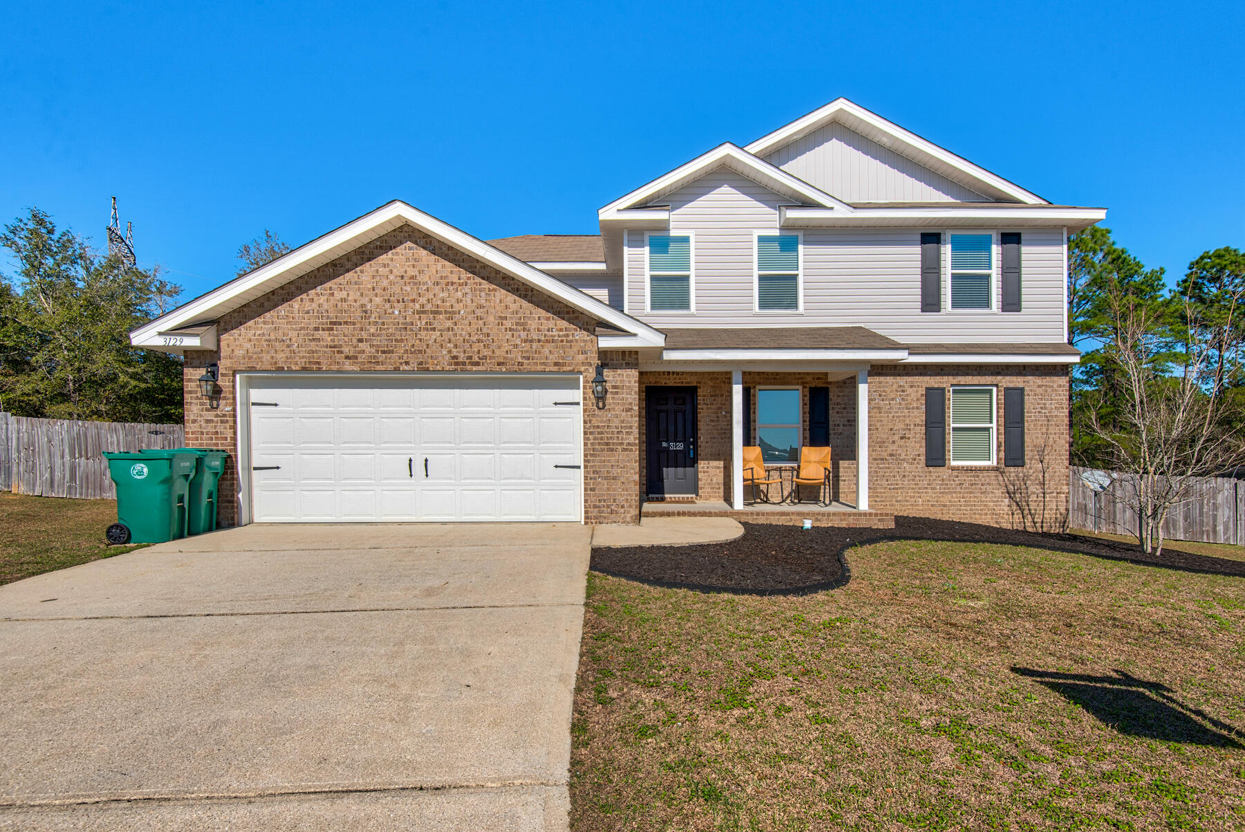 Beautiful 2 story home with 5 bedrooms, 2.5 bathrooms, and a bonus room upstairs.  Built in 2017.  This home has many beautiful features. Such as granite countertops throughout the kitchen with a spacious island. The master bathroom features a double vanity, stand-up shower, tub, and a spacious walk-in closet. Master bedroom/bathroom, laundry room, and half bath are located on the first floor. As you go upstairs you'll find a bonus room/second story living room along with 4 bedrooms and a full bathroom. Schedule your listing today!
