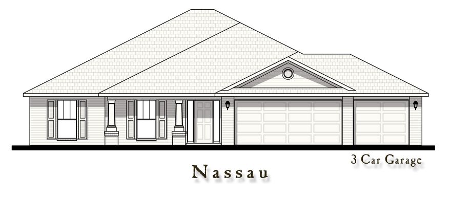 !HOME UNDER CONSTRUCTION! *TO BE COMPLETE 6-9 MONTHS FROM LIST DATE. *ESTIMATED COMPLETION NOV 2018-JAN 2019. Welcome Home to the Nassau. A large covered front porch welcomes you in to a large foyer and half bath. The Family Room is the heart of this home with tall windows that over look the backyard Lanai. Kitchen has Armstrong cabinets with lots of storage and a large granite island. Stainless Steel Dual Cavity Kenmore Oven, Microwave and Dishwasher. The Huge Utility Room has a large pantry, washer dryer hook ups,& room for a folding or craft/sewing table. Three bedrooms with their own bath and hallway are separated by the generous Master Bath. The Master Suite has his & hers closets & a trey ceiling. Master Bath has double vanities, soaking tub and Large Walk in Tile Shower.