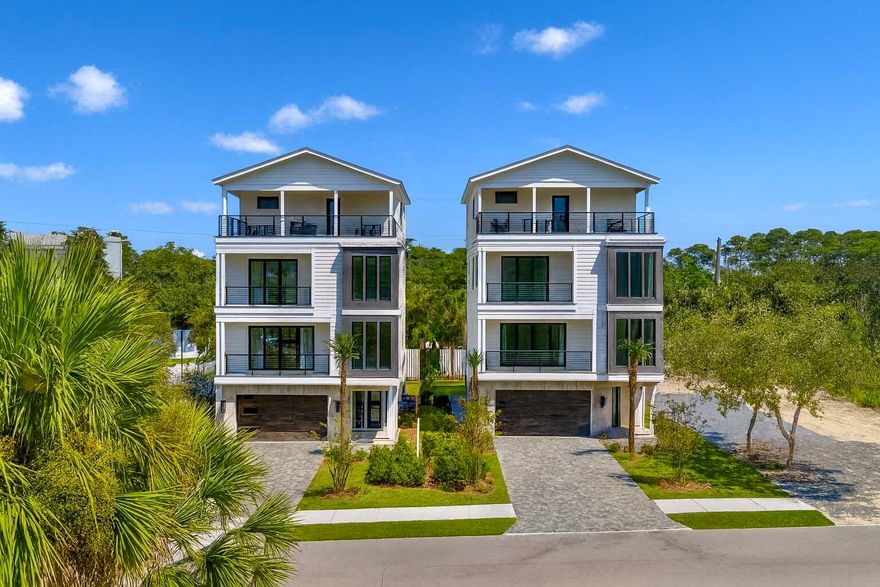 Brand-new and just finished, this four-story beach retreat sits south of Scenic Highway 30A on Mary Street, less than a 5-minute walk to the white sand beaches and emerald green waters of Blue Mountain Beach, Fla. Designed as a true rental powerhouse with projections around $235,000, this 5BR/5BA+2 half bath home is built for fun, comfort, and income. The first level lives like a poolside cabana, with a mini kitchen, half bath, and a full wall of sliders that open straight out to the private pool and sun deck--perfect for entertaining. Upstairs, the main living floor offers a large open kitchen, dining, and living area with Thermador appliances, a gas range, a sweeping island, and a walk-in pantry, ideal for big groups to gather. The whole second floor is dedicated to this open entertaining space. The third floor hosts the master suite, which features a spa-like bathroom and private balcony. A generously sized guest suite with a private bathroom and a bunk room with a private bathroom are also on the same floor. The fourth floor hosts another guest suite and bunk room, both featuring private bathrooms. The top floor also hosts the party deck on the 4th floor with sweeping views of the Gulf of America. It's a perfect place to wind down at the end of the day with a sunset toast. Completed in 2025, this new home with four levels of indoor-outdoor living and a prime south-of-30A location is turnkey and ready to start generating income on day one. Blue Mountain Beach is one of the community gems located along South Walton's infamous Scenic Highway 30A corridor. Walk or bike to your favorite restaurants, shops and entertainment that line the 30A corridor. The beach is calling. Family memories await! 