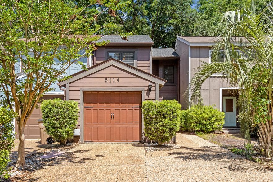 Come check out this great townhome conveniently located to all things Pensacola near shopping and restaurants. It is low-maintenance living, with no grass to mow, and the home has all the big things taken care of for you. It has a new roof in 2021, new HVAC in 2019 and new water heater in 2022. Also, new appliances: refrigerator in 2022 and dishwasher in 2023. The owners have done many upgrades beyond this in the last year, please see documents section for our full list of upgrades. 1 bedroom is located on 1st floor and remaining bedrooms are on 2nd floor. You will enjoy beauty and privacy from the wooded back patio. Best of all, this townhome has no HOA. Call today for your own private tour!