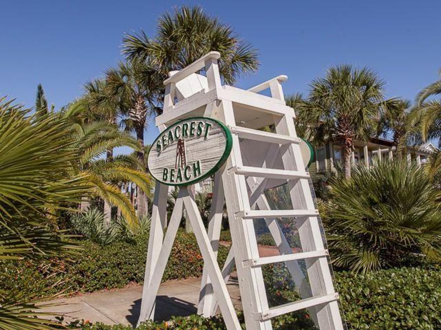 One of the few remaining lots available  and also one of the largest lots in Seacrest Beach.  Seacrest has deeded Beach with free shuttle to pick you up and bring you home. Close to all the restaurants, shopping and fun on 30A. This won't last long so call today!! All information TBV by Purchaser