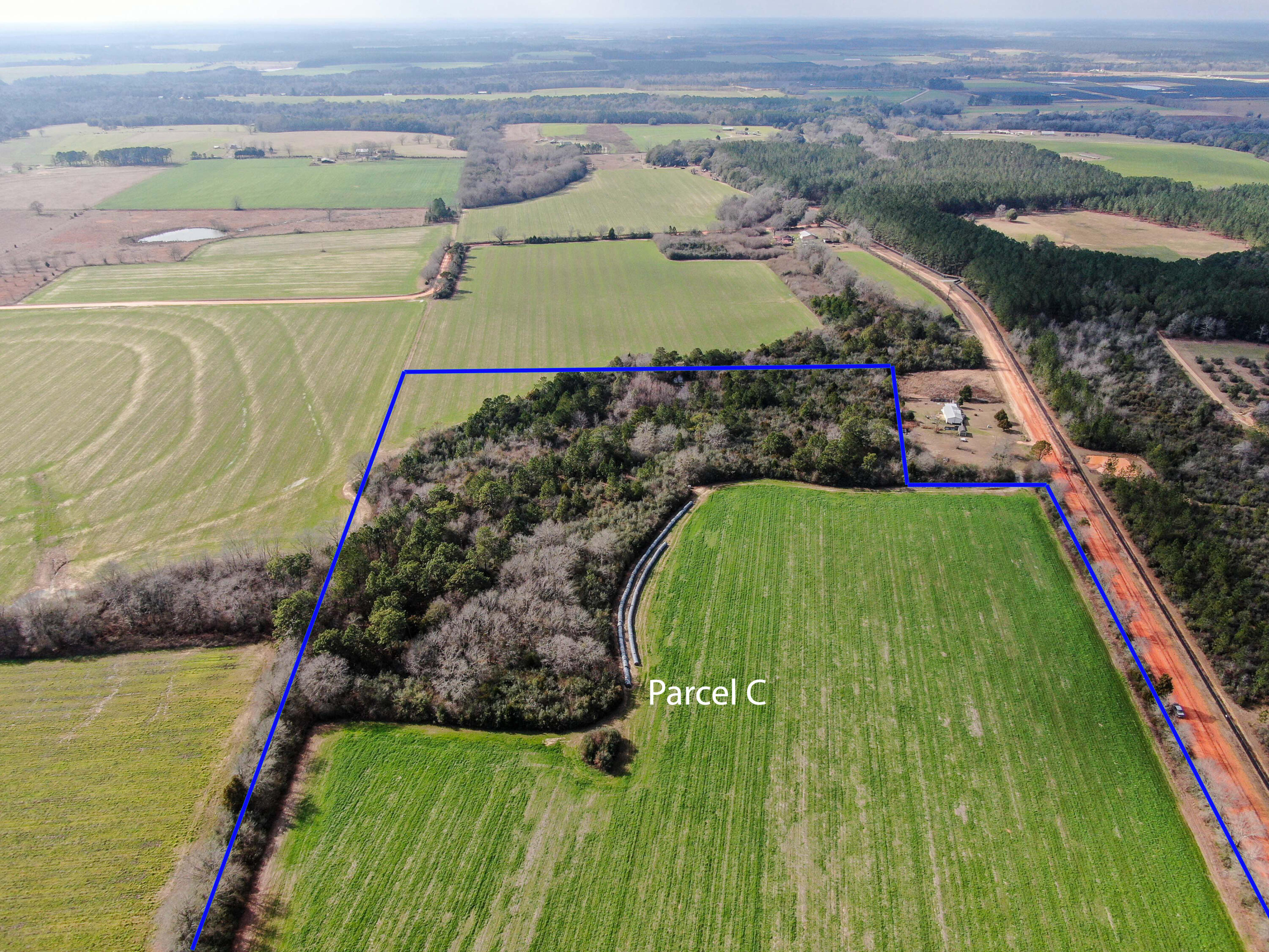 Beautiful 40acre farm located in DeFuniak Springs, about 15 min north of downtown and 15 min south of the Alabama line. Has been used for crops such as corn, soybeans, cotton and peanuts. Located across the road to the north is Magnolia Hunting Preserve, a 645 acre game preserve, protecting your investment further. There is a nice mix of pine and hardwoods with a small pond for water source. The farmland is currently leased through next year.